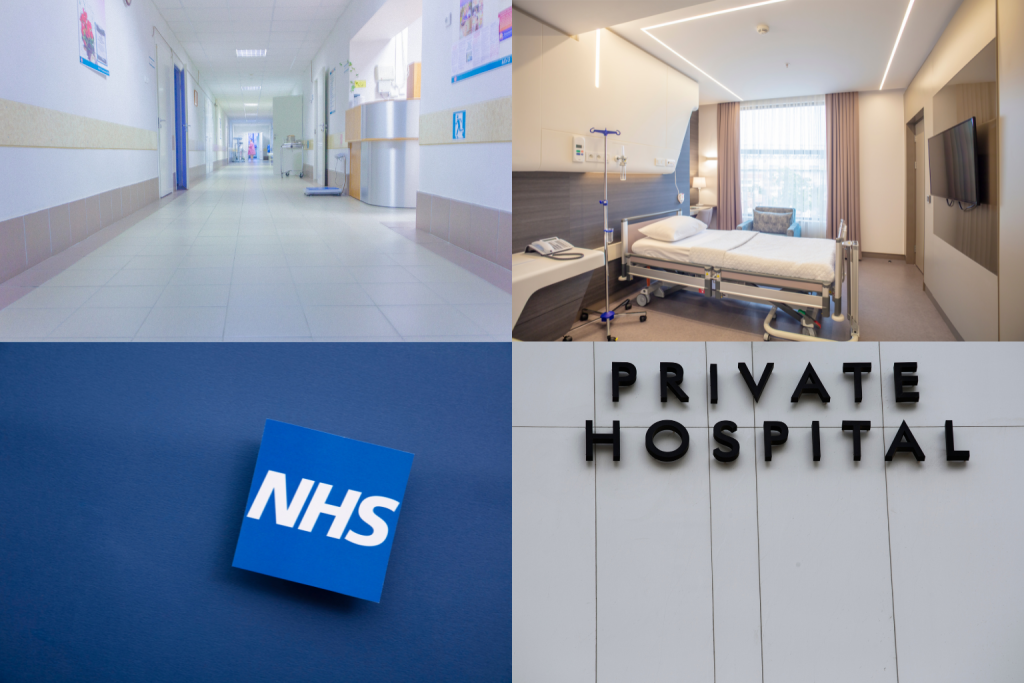 NHS vs private hospitals